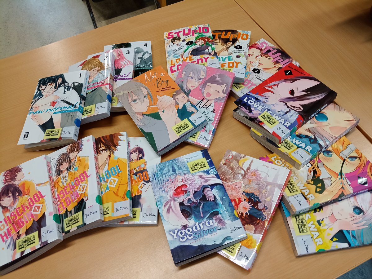 Titelbild für Beitrag: Manga gespendet!