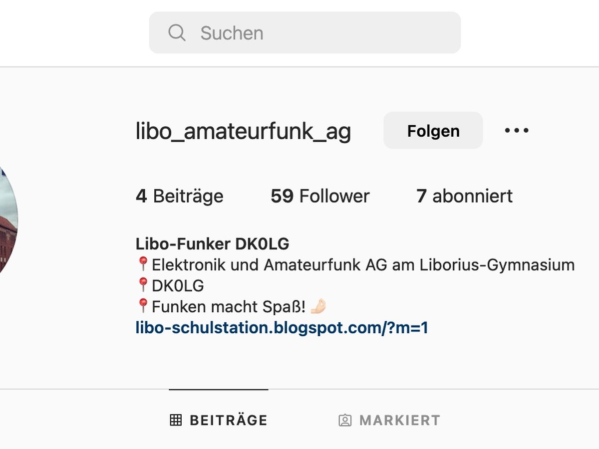 Titelbild für Beitrag: Amateurfunk AG – jetzt auch auf Instagram