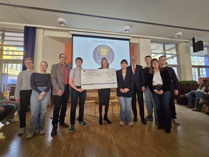 Titelbild für Beitrag: MINTup 2025: Auszeichnung für das Projekt „SOLARIS“