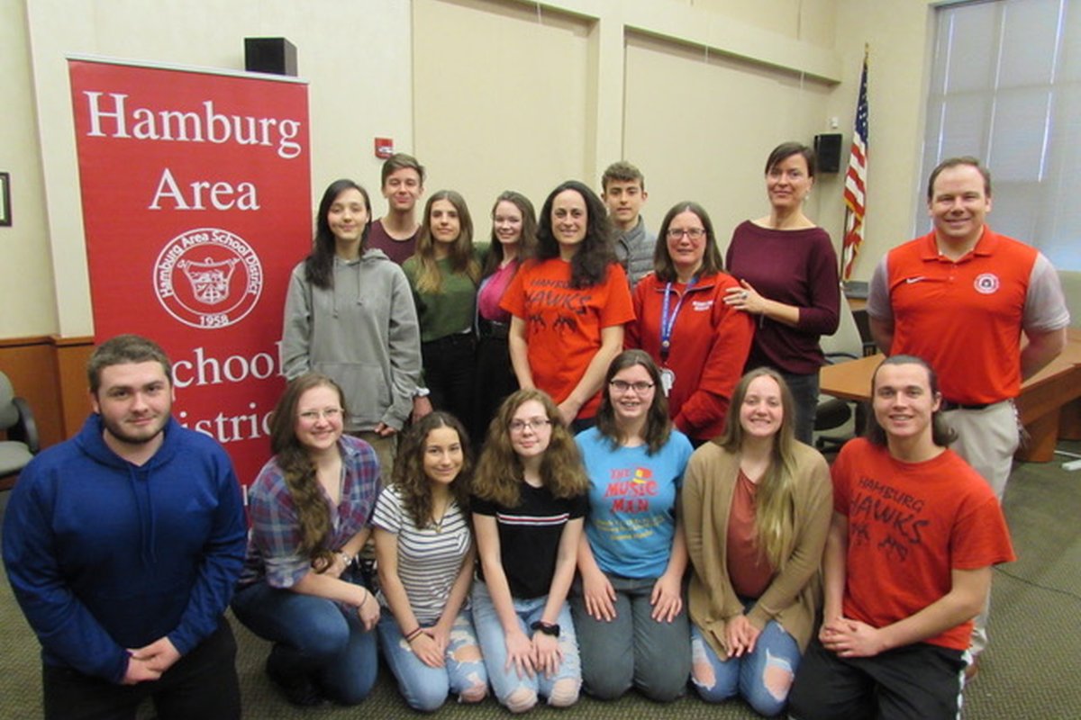 Libo goes to Hamburg (Pennsylvania) 2019 LiboriusGymnasium Dessau