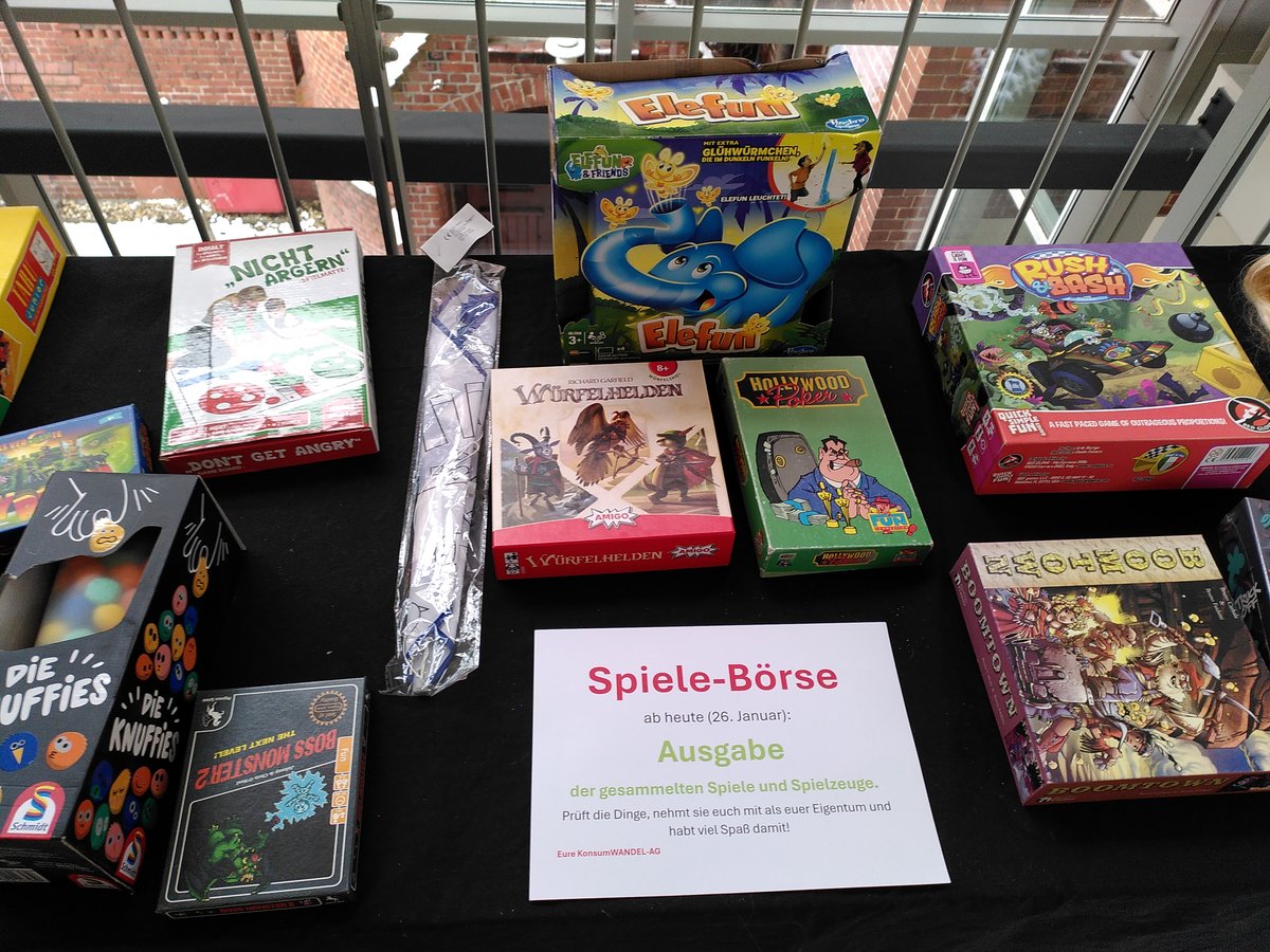 Titelbild für Beitrag: Spielebörse der KonsumWANDEL-AG